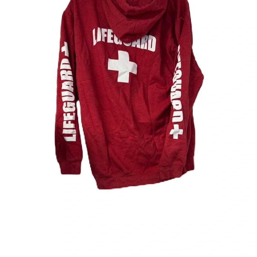 Lifeguard Red Hoodie XL
